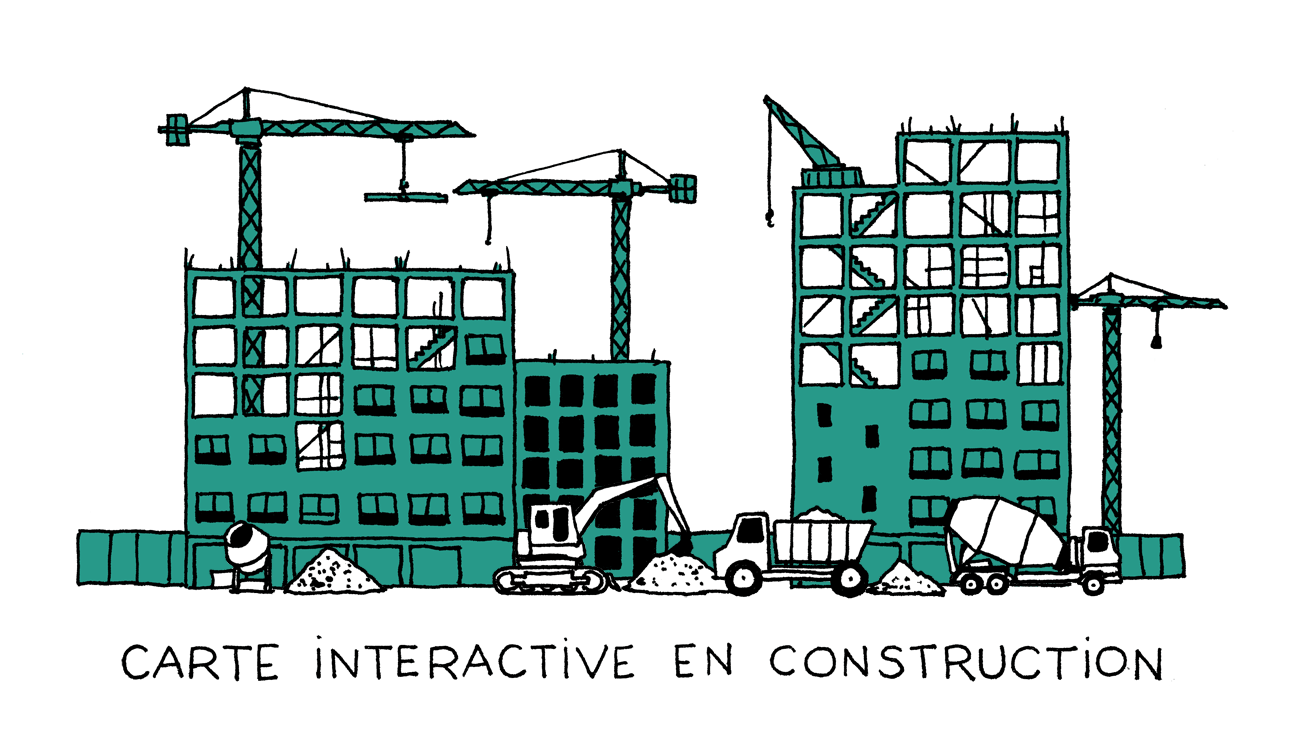 Carte interactive en construction