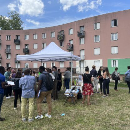 Présentation des prototypes de façade à l’Abreuvoir