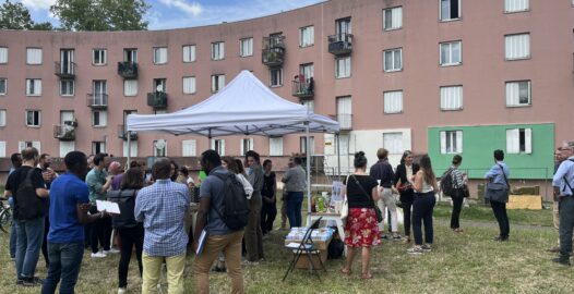 Présentation des prototypes de façade à l’Abreuvoir
