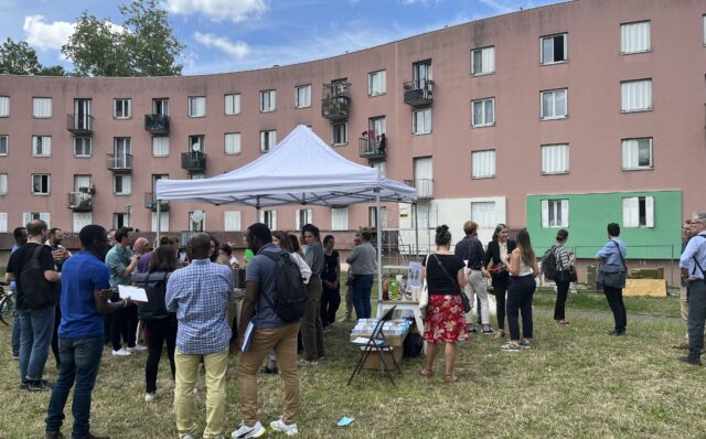 Présentation des prototypes de façade à l’Abreuvoir