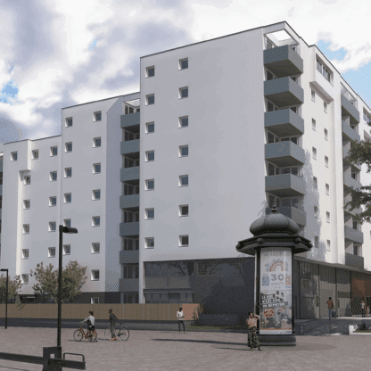 Réhabilitation de la résidence Duclos à Romainville