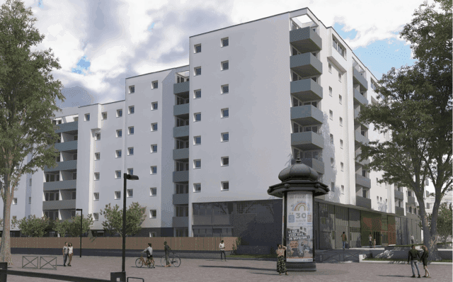 Réhabilitation de la résidence Duclos à Romainville