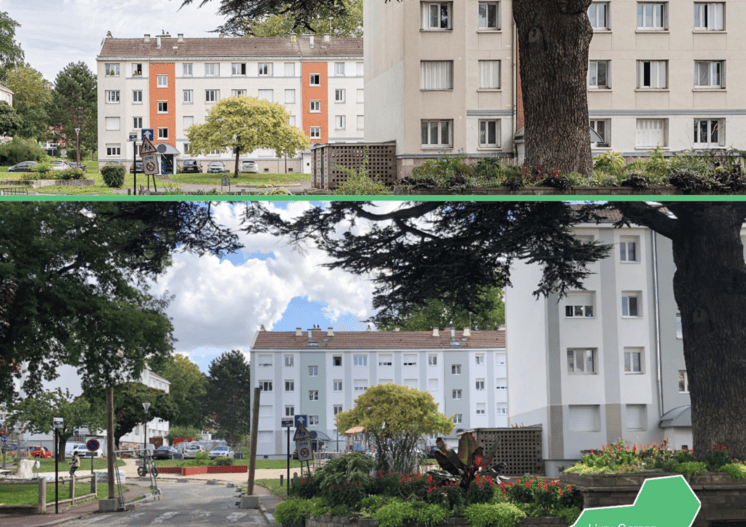 Réhabilitation des résidences Général Leclerc 1-2 (Livry-Gargan)